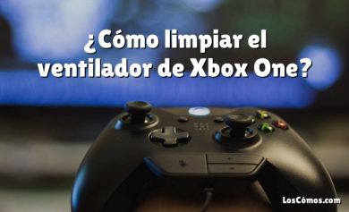 ¿Cómo limpiar el ventilador de Xbox One?