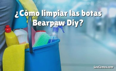 ¿Cómo limpiar las botas Bearpaw Diy?