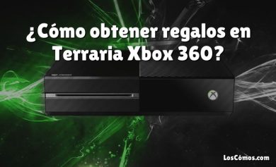 ¿Cómo obtener regalos en Terraria Xbox 360?