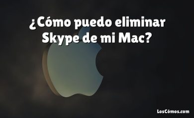 ¿Cómo puedo eliminar Skype de mi Mac?