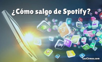 ¿Cómo salgo de Spotify?