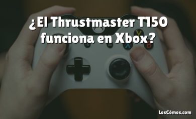 ¿El Thrustmaster T150 funciona en Xbox?