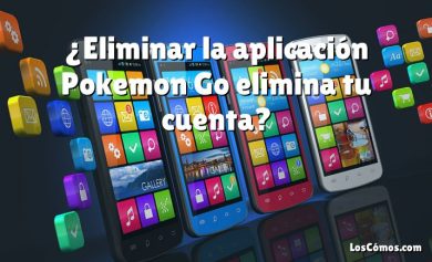 ¿Eliminar la aplicación Pokemon Go elimina tu cuenta?