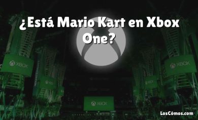¿Está Mario Kart en Xbox One?