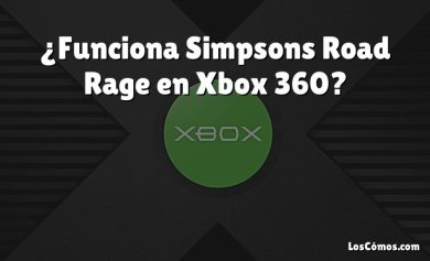 ¿Funciona Simpsons Road Rage en Xbox 360?