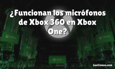 ¿Funcionan los micrófonos de Xbox 360 en Xbox One?