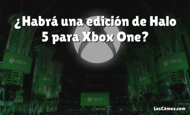 ¿Habrá una edición de Halo 5 para Xbox One?