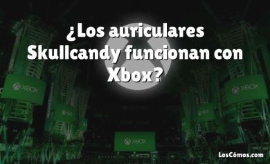 ¿Los auriculares Skullcandy funcionan con Xbox?