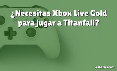 ¿Necesitas Xbox Live Gold para jugar a Titanfall?