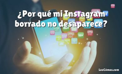 ¿Por qué mi Instagram borrado no desaparece?