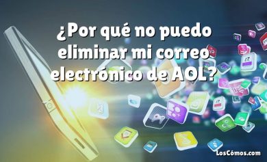 ¿Por qué no puedo eliminar mi correo electrónico de AOL?