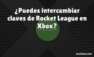 ¿Puedes intercambiar claves de Rocket League en Xbox?