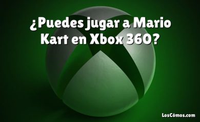 ¿Puedes jugar a Mario Kart en Xbox 360?
