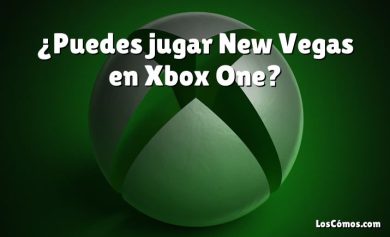 ¿Puedes jugar New Vegas en Xbox One?