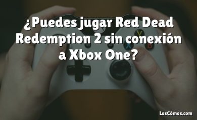 ¿Puedes jugar Red Dead Redemption 2 sin conexión a Xbox One?