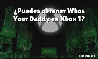 ¿Puedes obtener Whos Your Daddy en Xbox 1?
