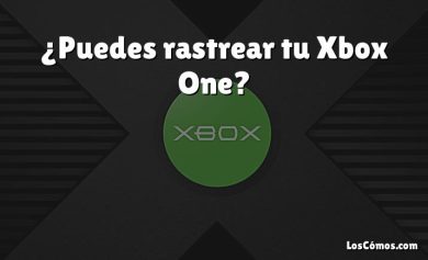 ¿Puedes rastrear tu Xbox One?