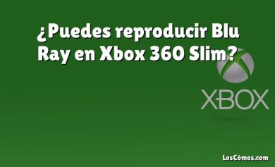 ¿Puedes reproducir Blu Ray en Xbox 360 Slim?