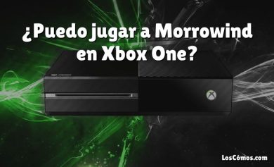 ¿Puedo jugar a Morrowind en Xbox One?