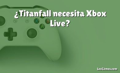 ¿Titanfall necesita Xbox Live?