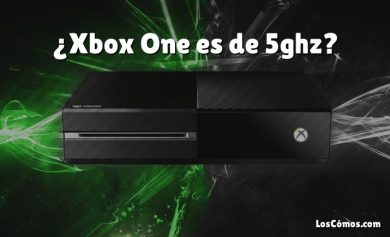 ¿Xbox One es de 5ghz?